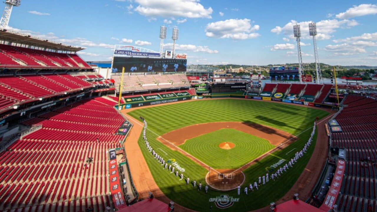 Reds Opening Day A guide to where to watch from the first pitch to the