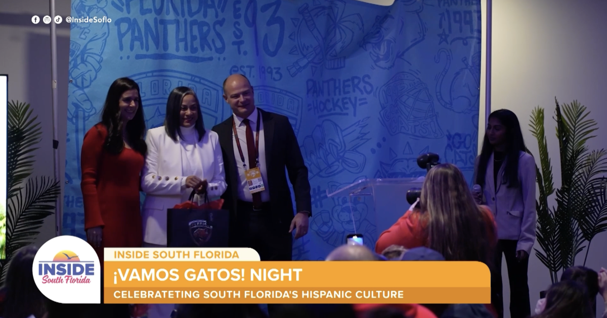 Florida Panthers celebrate Hispanic heritage with Vamos Gatos night