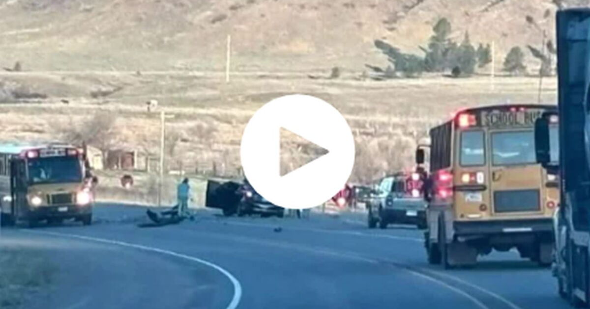 3 dead after car crashes into school bus