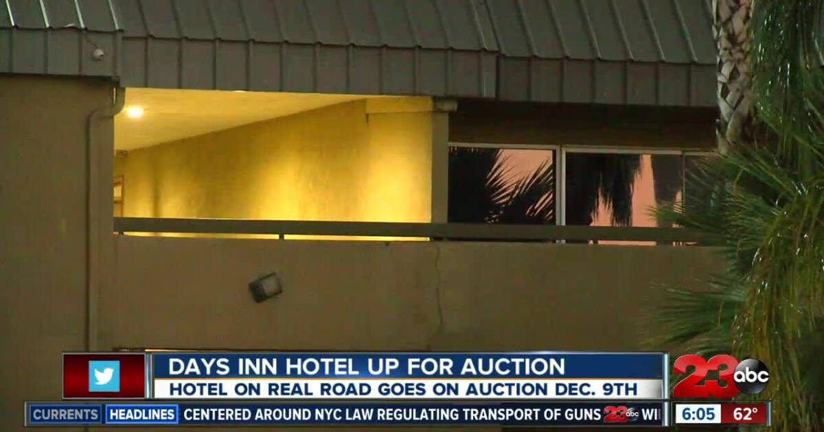 Recently foreclosed Days Inn Hotel up for auction