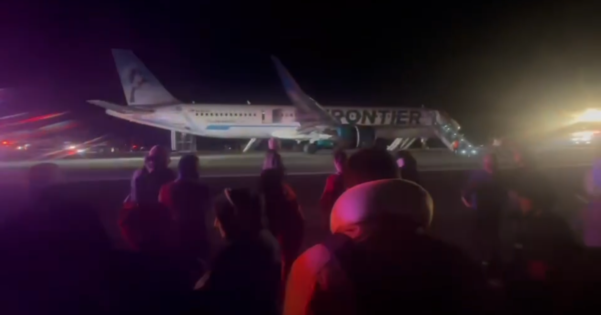 National News Person dies after being hit by Frontier plane taking off at Denver airport Scripps News Group