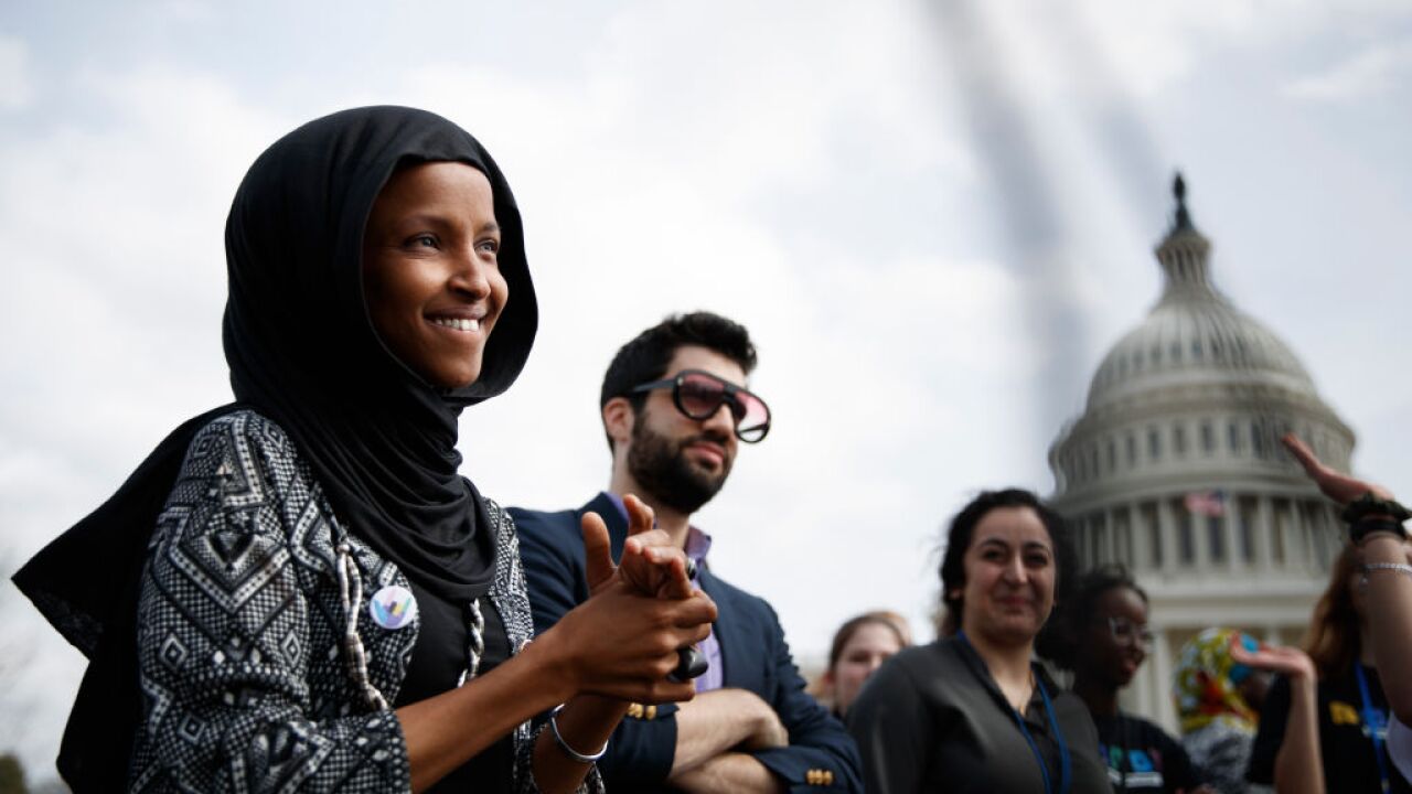 Rep Ilhan Omar Greeted With Chants Of Welcome Home At Minnesota Airport
