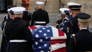 APTOPIX Cheney Funeral