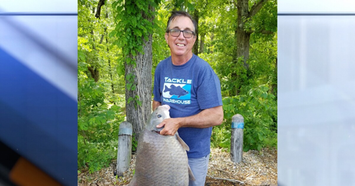 Angler catches state record 66pound smallmouth buffalo fish