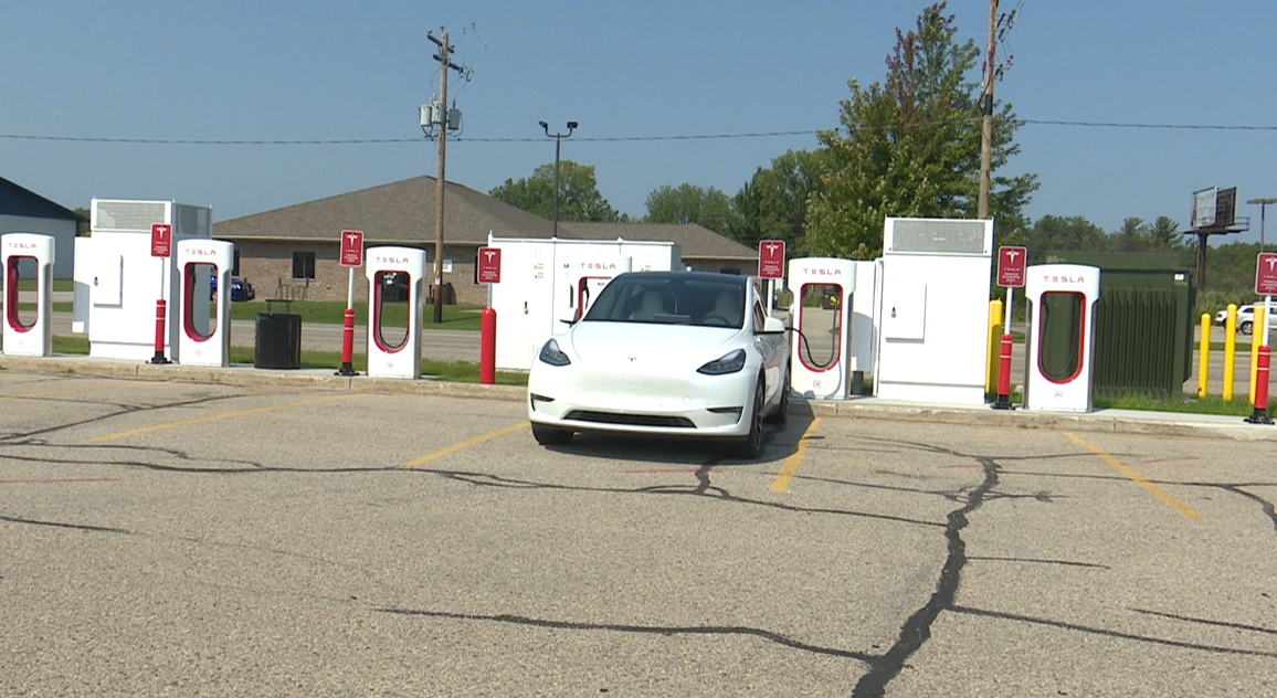 Tesla Supercharger comes to the city of Marinette