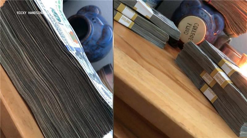 Ricky Handschumacher stolen cash