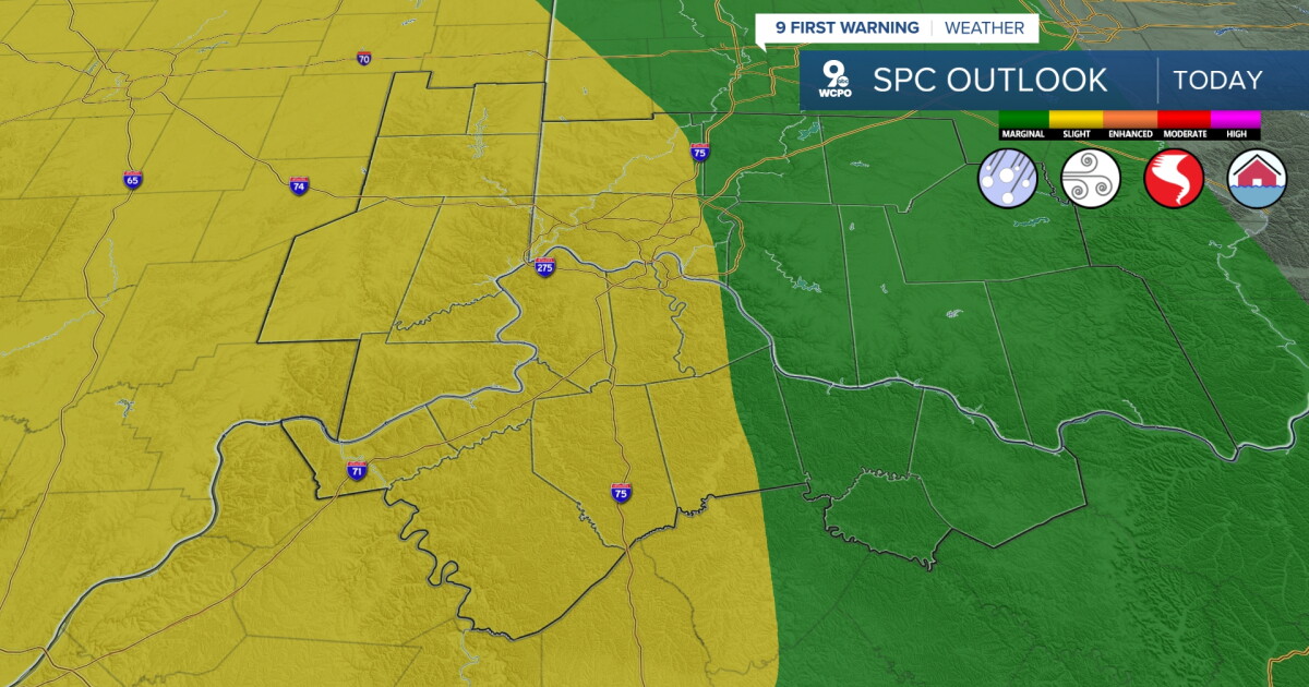 Severe Thunderstorm Watch issued for several counties