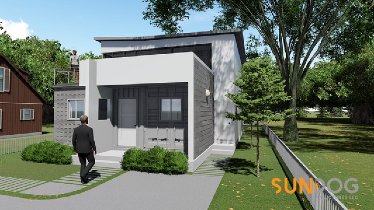 Shipping container home hits Tampa Heights