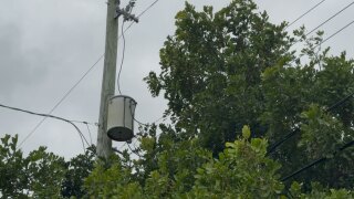 Juno Ridge power line 