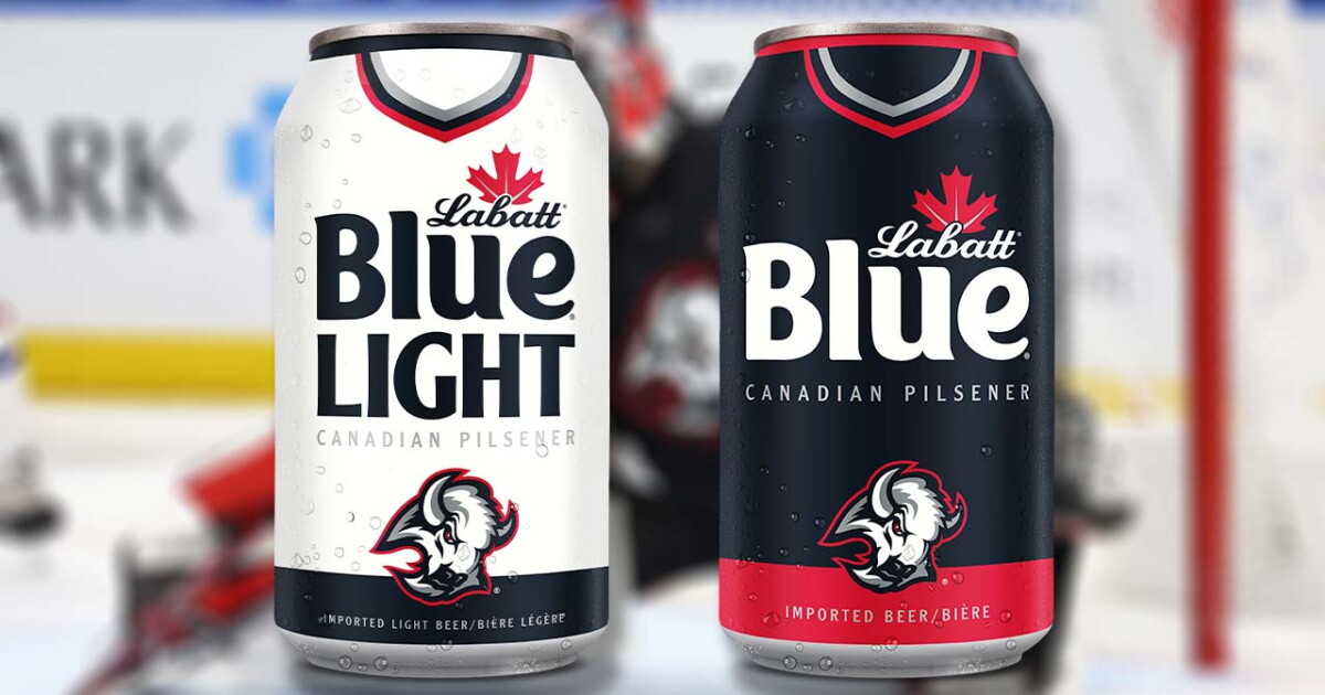 Labatt unveils Buffalo Sabres red and black 'goathead' jersey cans - Vimarsana News