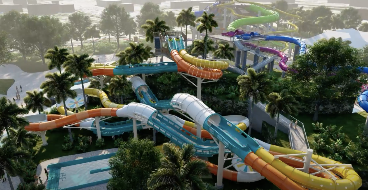 Mega Mayhem Rapids Water Park