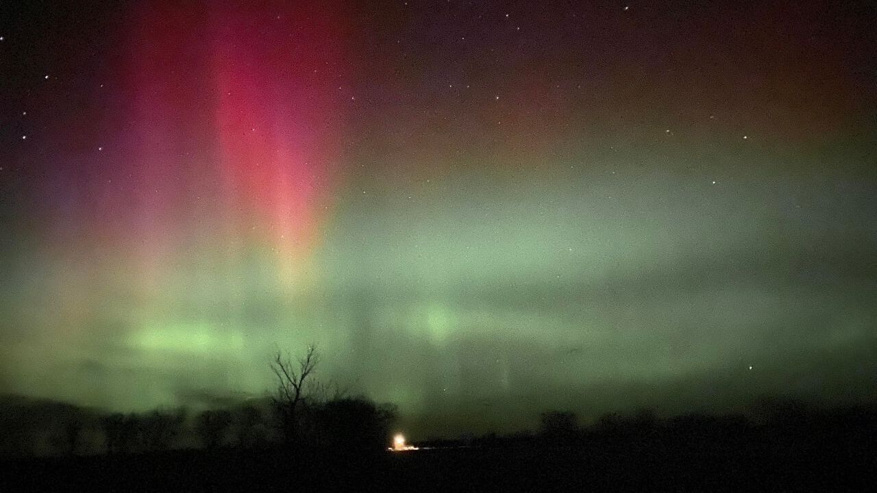 Aurora Borealis in Montana (March 30, 2022)