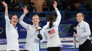 USA women's curling steals five, opens Olympics with win over South Korea