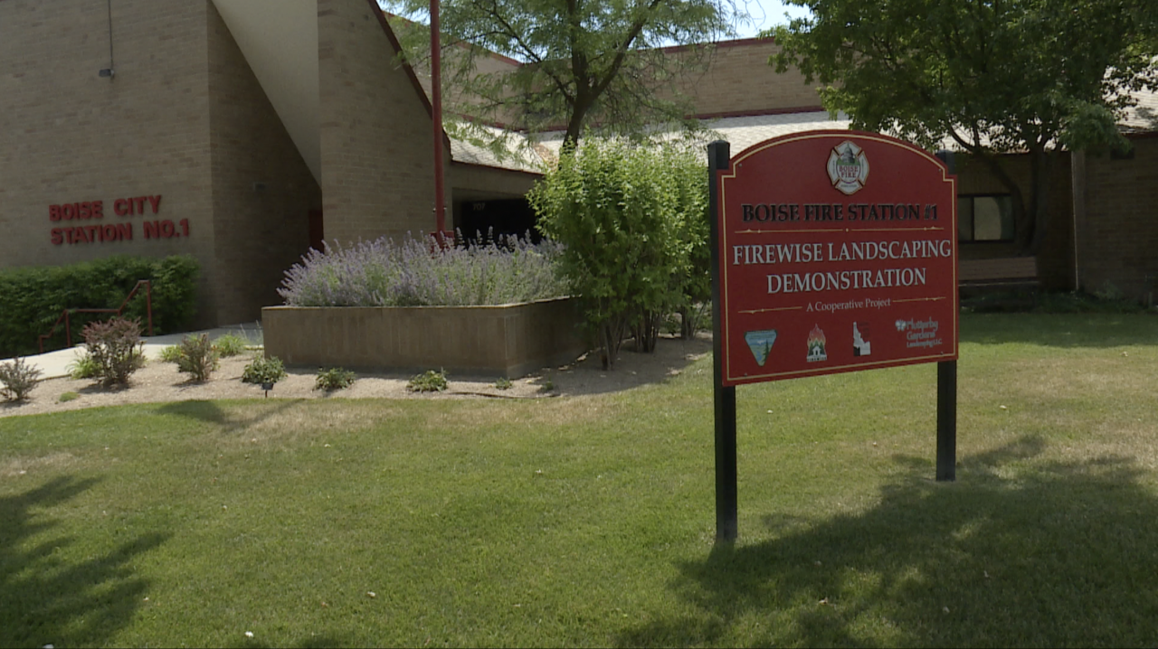 Boise Fire station No. 1 Firewise Demonstration