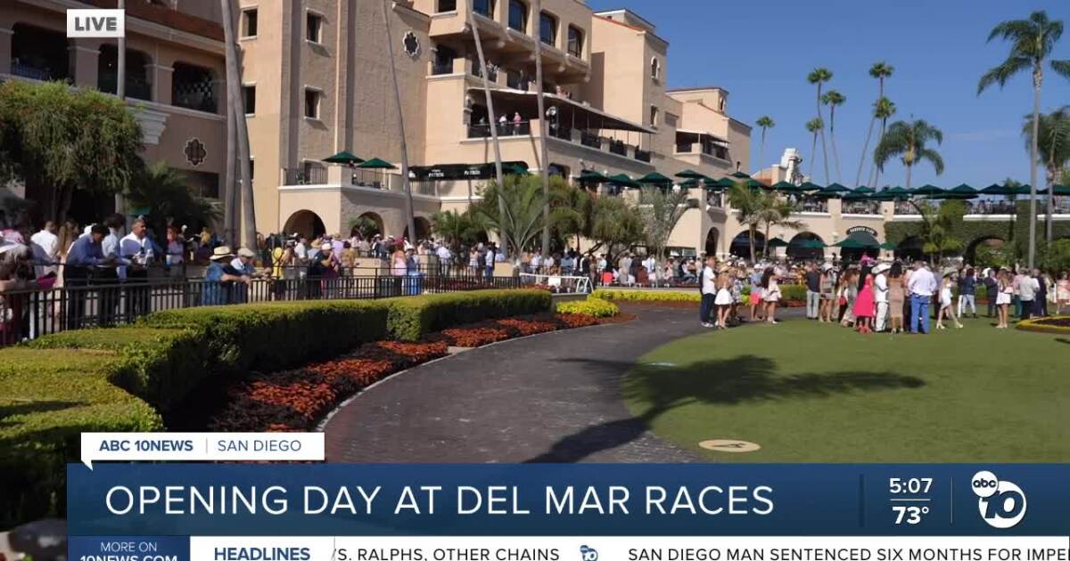 Del Mar opens 89th summer racing season to eager crowds