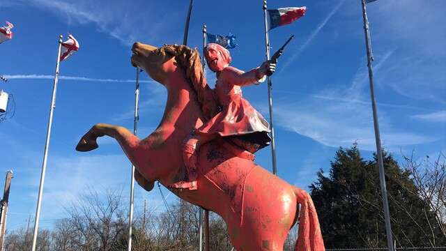 Nathan Bedford Forrest Statue Vandalized