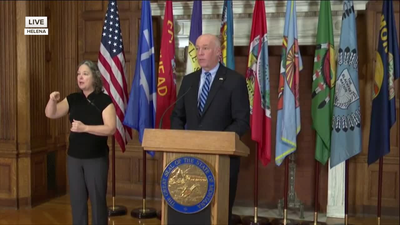 Greg Gianforte COVID-19 Press Conference Jan. 29 2021