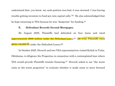 Vesta Partner Sues Kulick