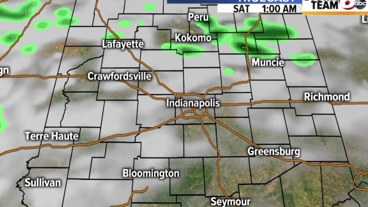 TIMELINE: When to expect rain