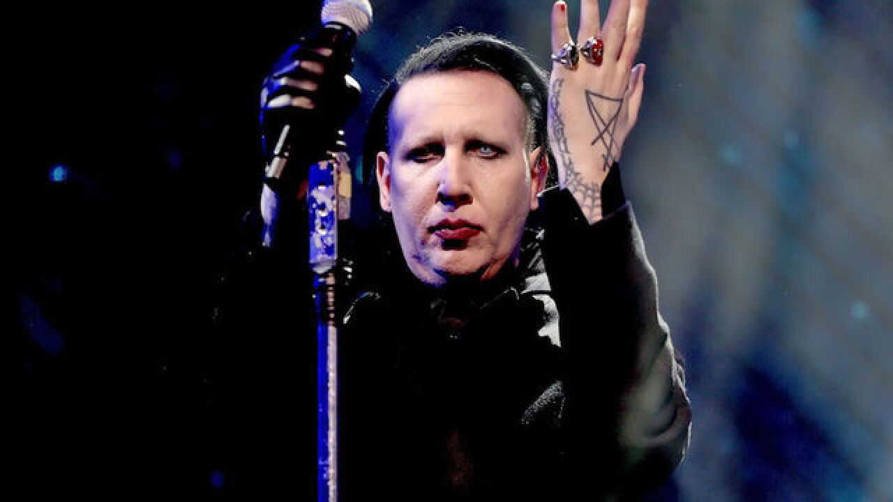 Marilyn Manson collapses on stage at concert in Texas