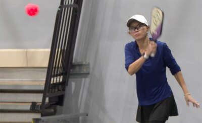 Pickleball player at the North Palm Beach Community Center on Jan. 27, 2026.