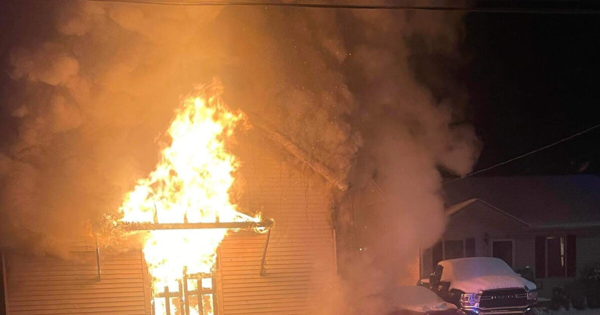 Old church building, house burn down overnight in Erin - Vimarsana News