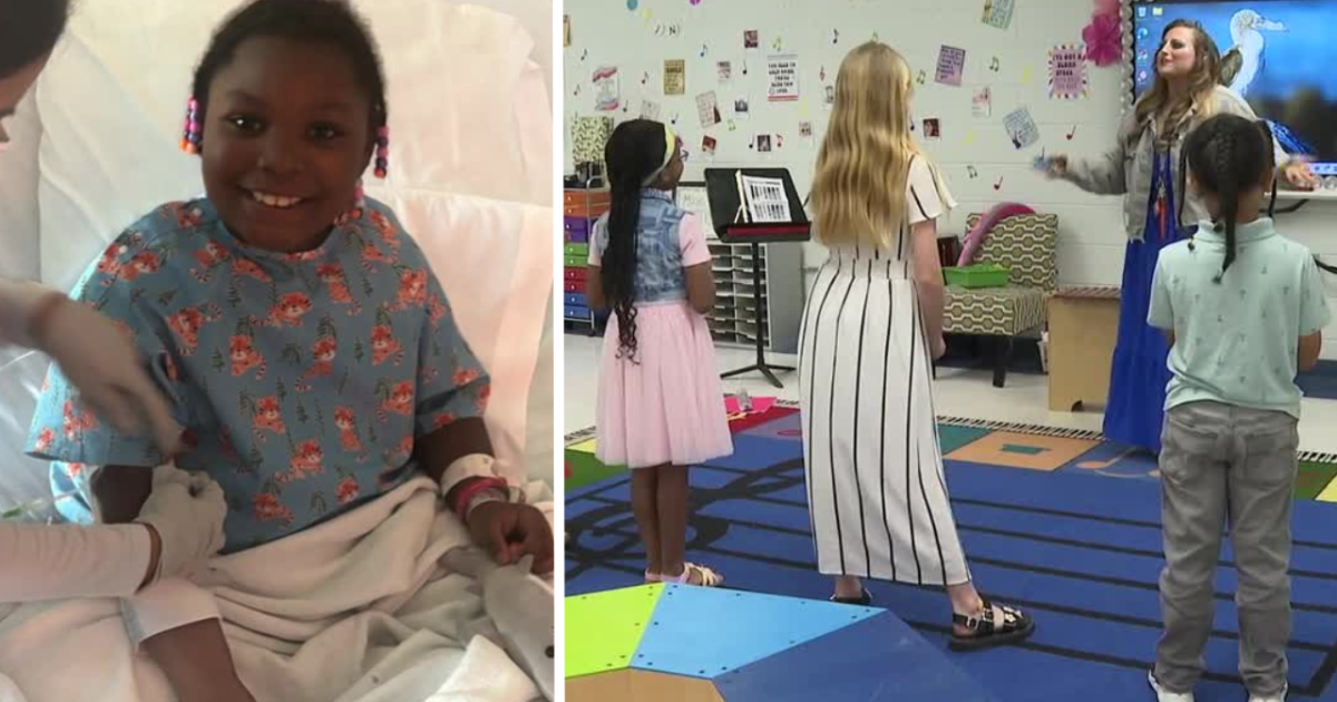 Doctors found a 20-pound tumor growing inside her body. Her music teacher refused to let her face it alone.