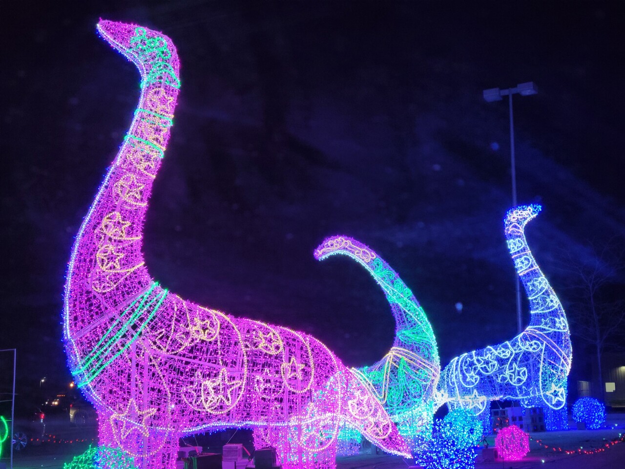Dinosaurs at Papillion's Santa Rock N Lights.jpg