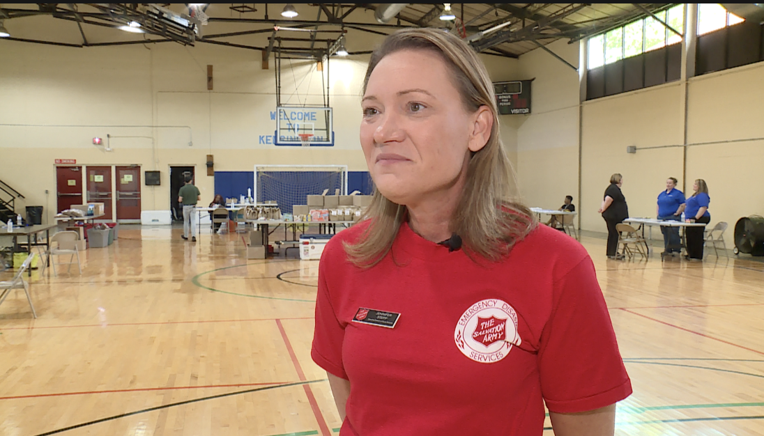 Jennifer Stepp, executive director of social services for the Salvation Army