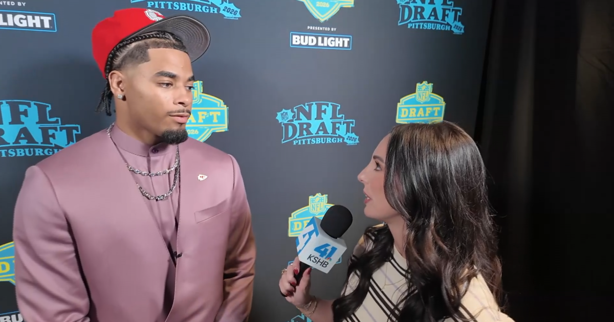 ‘It’s a blessing’: Chiefs 1st-round draft pick Mansoor Delane reacts to joining Chiefs Kingdom