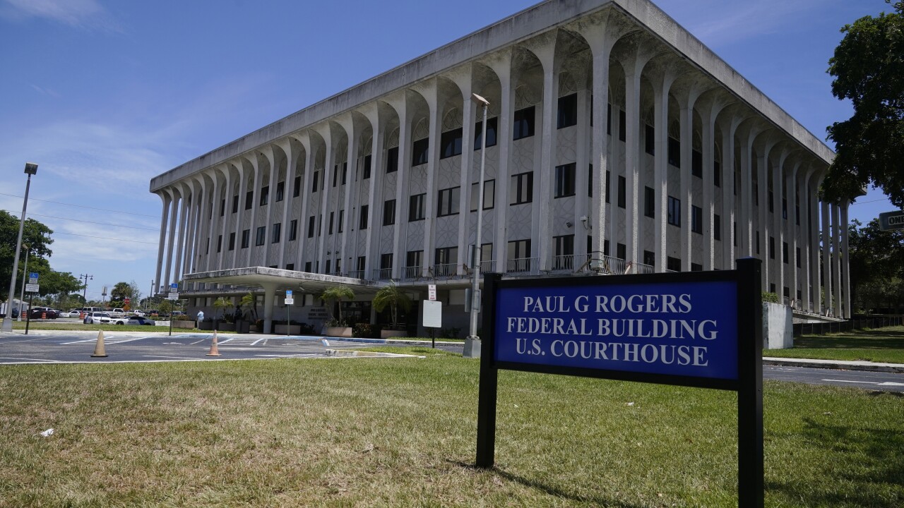 Paul G. Rogers Federal Building in downtown West Palm Beach, Aug. 12, 2022