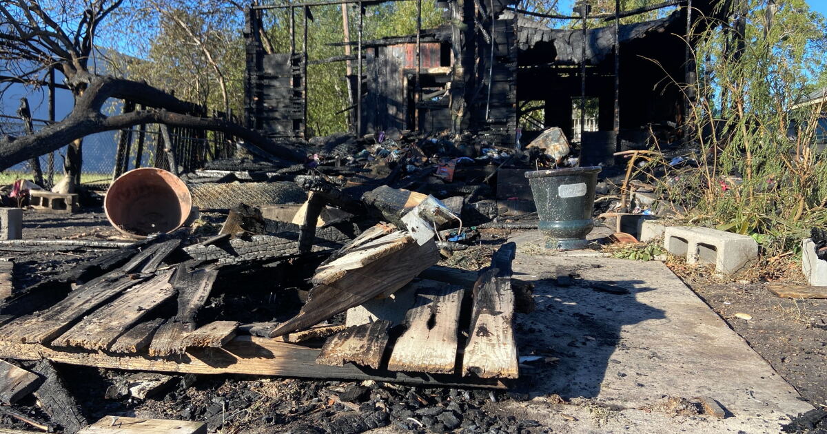 71-year old woman found dead after house went up in flames