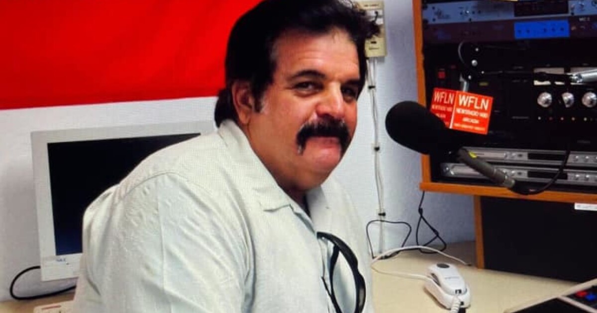 Vocal anti-vaccine broadcaster...