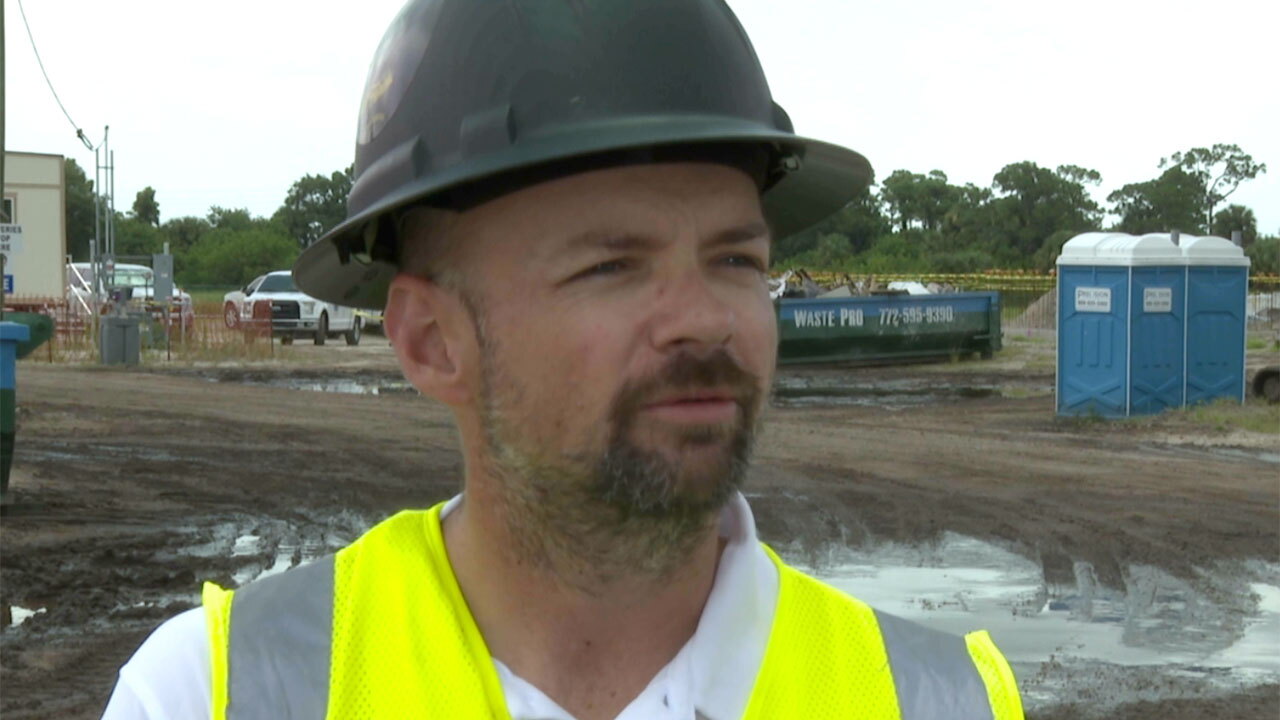 Operations supervisor Michael Martin