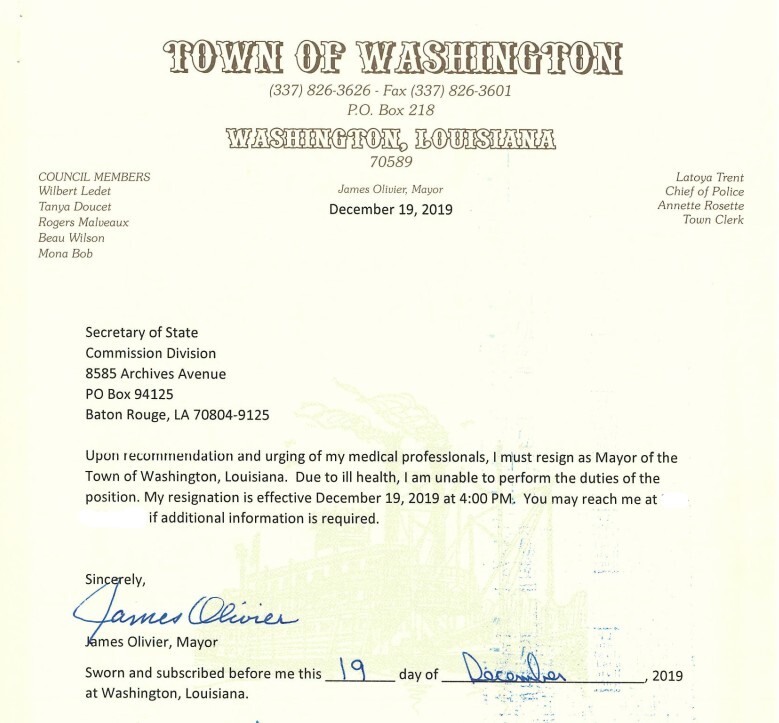 Town of Washington Mayor letter.jpg
