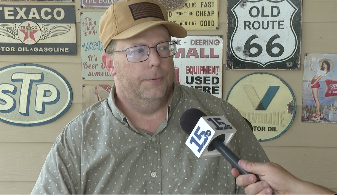 Paul Stuckey, local land owner