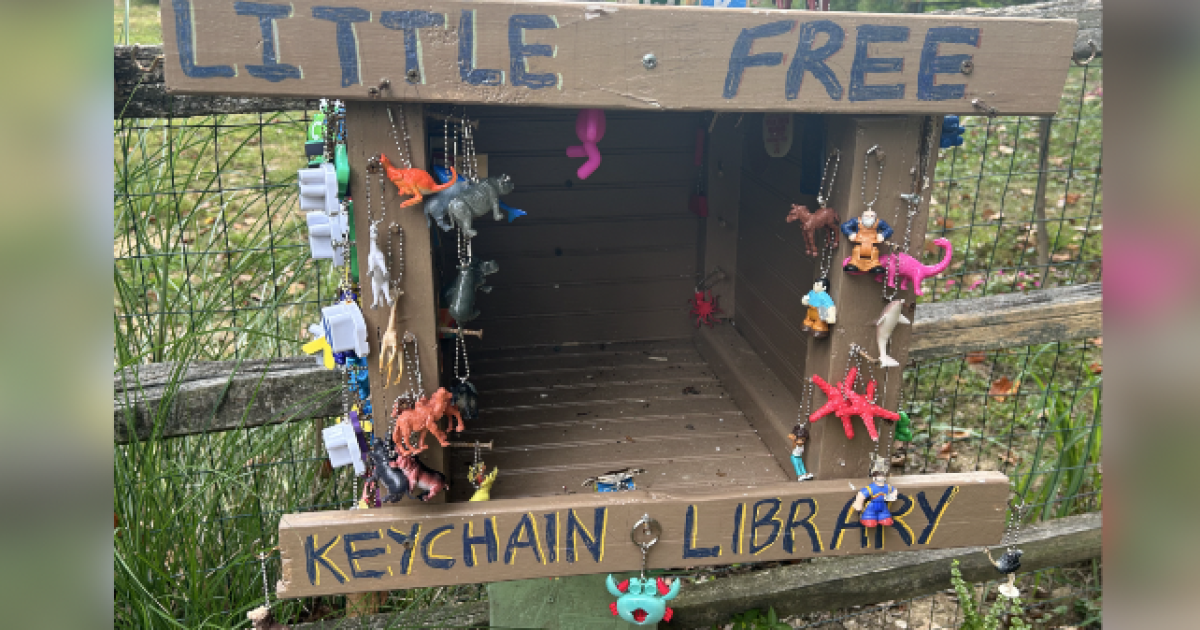 Keychain Library Little Free Keychain Libraries popping up around town, bringing whimsy ...