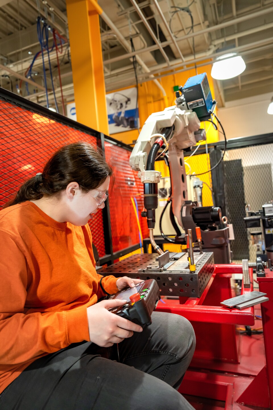 Abby Frisk Welding at FSU