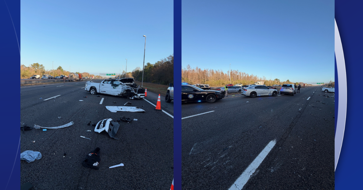 Man ejected from vehicle in fatal crash on I-75: FHP