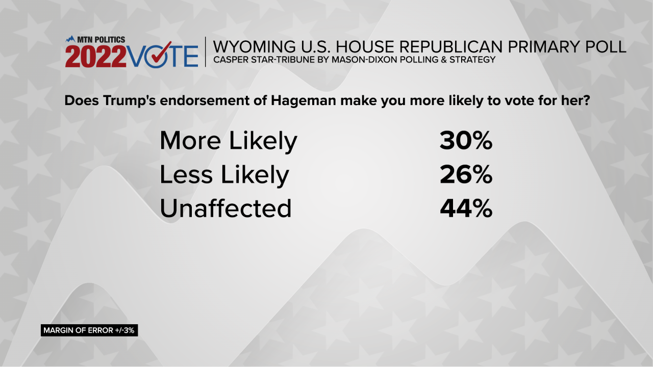 Trump influence on Cheney