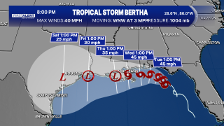 Tropical Storm Bertha