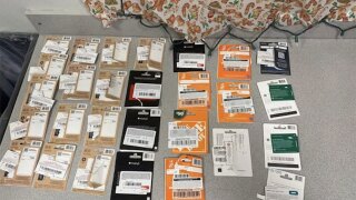 Gift card bust 
