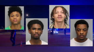 Zachkeius Brown, 16, Lil Tay Webster, 17, Marcelle Stem Jr., 17, and Jon'quavous Johns-Collins, 18, (who was 17 at the time of the shooting), face charges of criminal homicide and engaging in a criminal conspiracy in the Aug. 21, killing of 16-year-old Cameron Frierson.