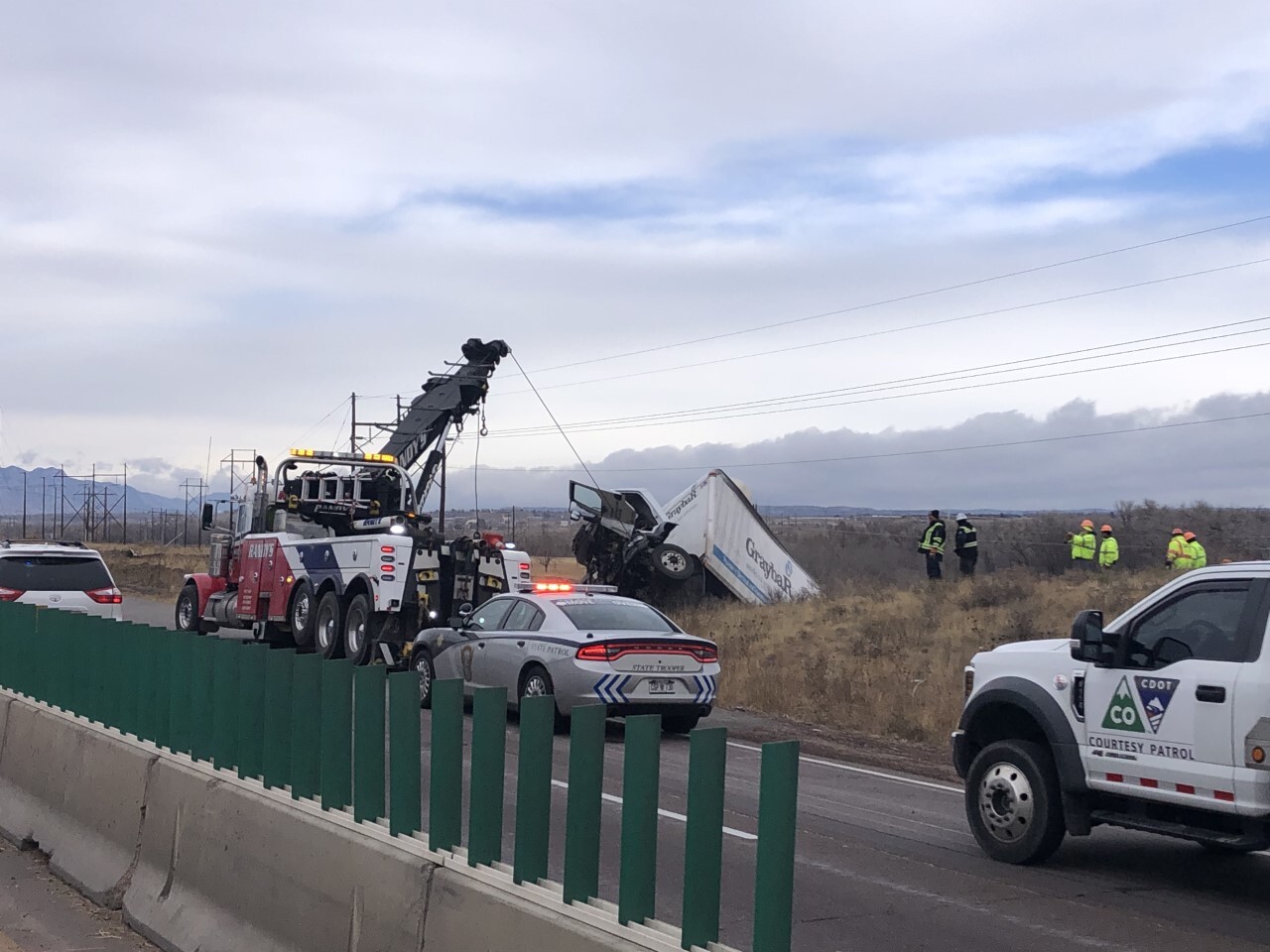 I-25 Crash left one dead