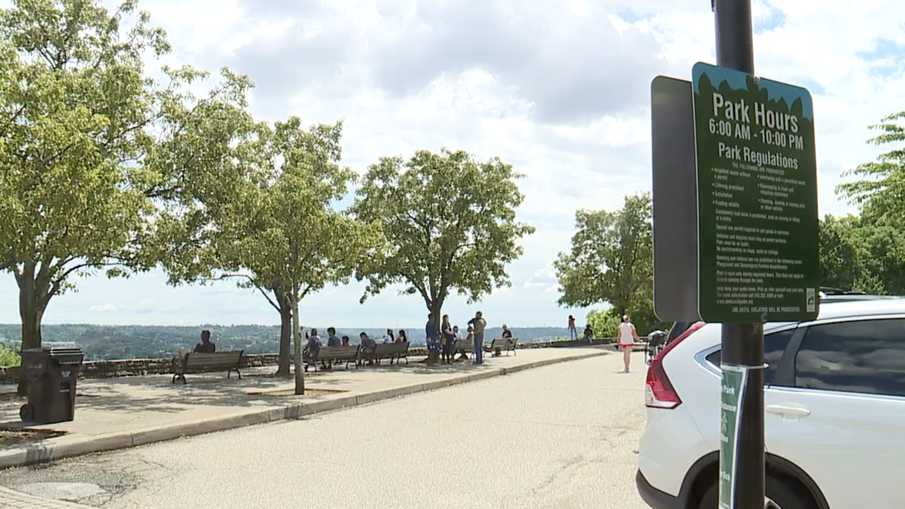 Overlook At Eden Park Reopens To Cars For First Time In Months