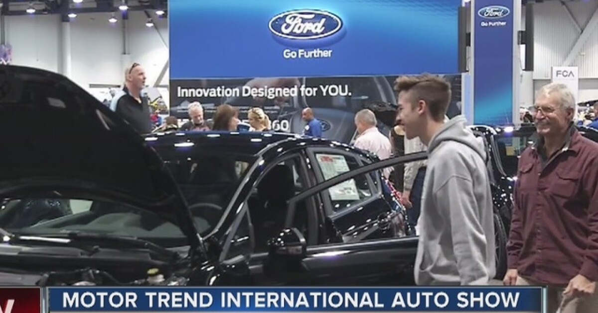Motor Trend auto show cruises into Las Vegas