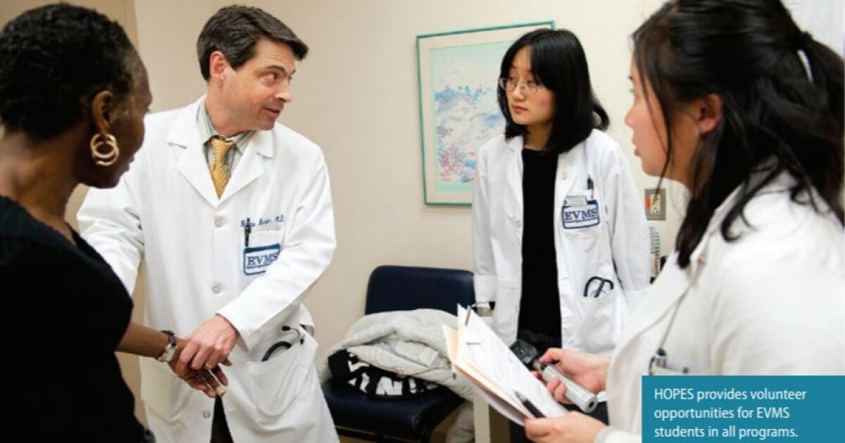 Norfolk clinic run by EVMS doctors provides free services