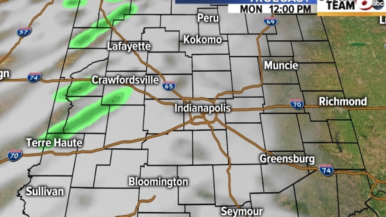 TIMELINE: When will the rain fall?