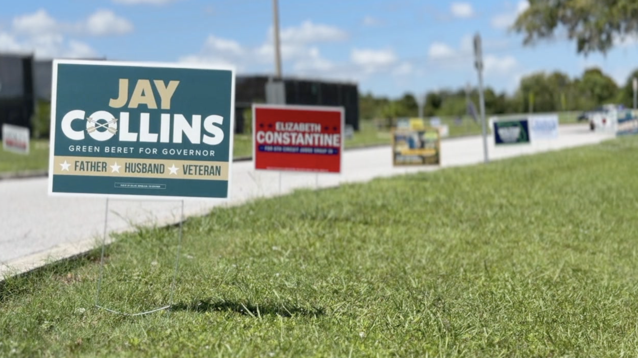 voting signs