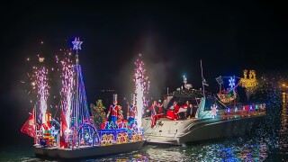Holiday Lights Boat Parade Virginia Beach